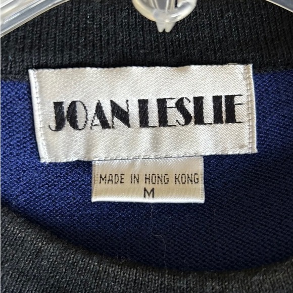 🎅🏻 VINTAGE JOAN LESLIE DESIGN TUNIC SWEATER HONG KONG MEDIUM GREAT WITH LEGGINGS - Picture 4 of 7